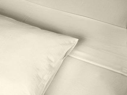 Renee Taylor 1500 Thread count Cotton Blend Sheet sets King Ivory-1889884864510038019