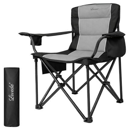 Levede Camping Chair Large Folding Outdoor Portable Fishing Picnic Travel Seat-2065254303899193352