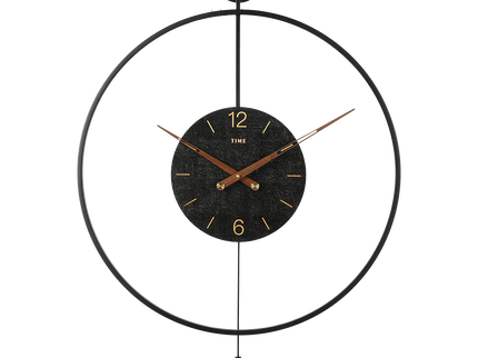 Yezi Round Wall Clock 60cm Large Modern Home Decoration-1910112270034276360