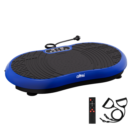 Centra Vibration Plate Train Exercise Machine Blue-1973193544604717064