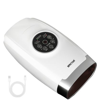 Spector Electric Hand Massager With Heat Air Compression-1973193523683528712