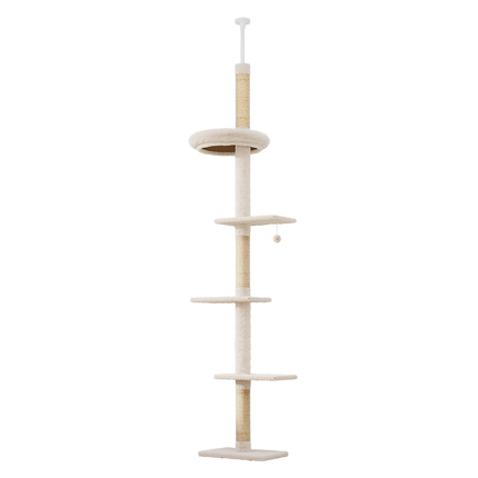 Pawz Cat Tree Tower Scratching Post Scratcher 230-275cm-2006732707702378504