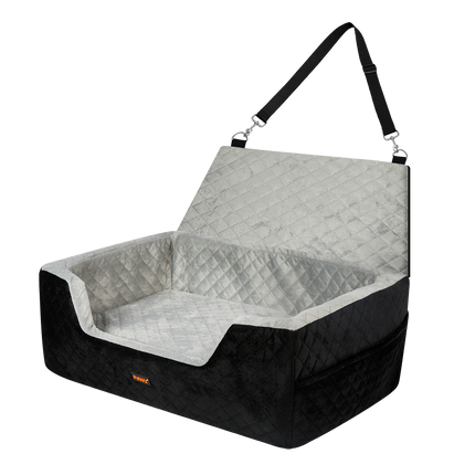 Pawz Dog Car Booster Seat Belt Pet Safe Protector Travel Bed-1973193524262342664