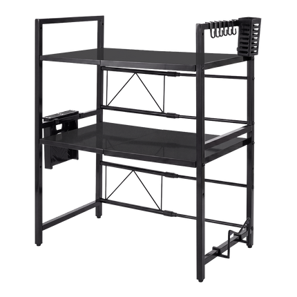 Toque Microwave Shelf 3 Tier  Adjustable Extendable Kitchen Storage Rack Stand-2061251871129079816