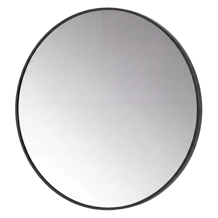 Yezi 60cm Wall Vanity Mirror Round Decorative Bathroom HD Glass Anti-explosion-2050059008861147144