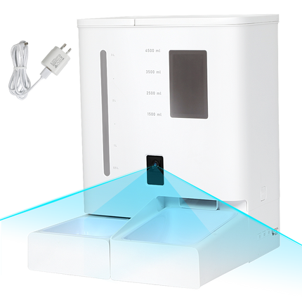 Pawz 2-in-1 Automatic Pet Cat Dog Feeder Water Set-1973193538753662984