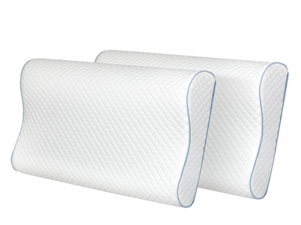 Dreamz Memory Pillow Supprt Shoulder FoamWhite Pillowcase-1910149780231819272