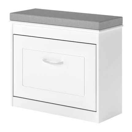 Levede 60cm Shoe Rack Storage Cabinet Bench Cosy Padded Seat Organiser Cupboard-2050056773980786696