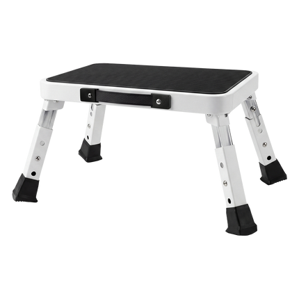 Levede Folding Aluminium Step Stool 150kg 3 Height Adjustable Portable Multi-Use-2050059014036918280