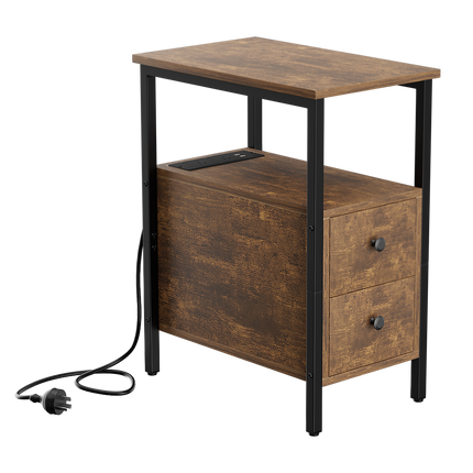 Levede Side Table Narrow Coffee End Table-1975420335440400392