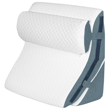 Dreamz 3-in-1 Orthopedic Bed Wedge Pillow Memory Foam Sleep Support Adjustable-2029334096085389320