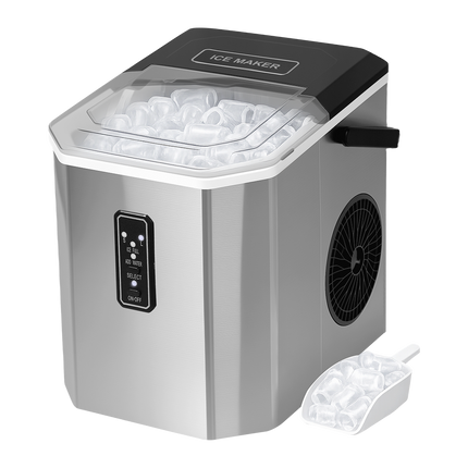 Spector Portable Ice Maker Machine Ice Cube Tray 12kg Bar Countertop Self Clean-2065254290972348424