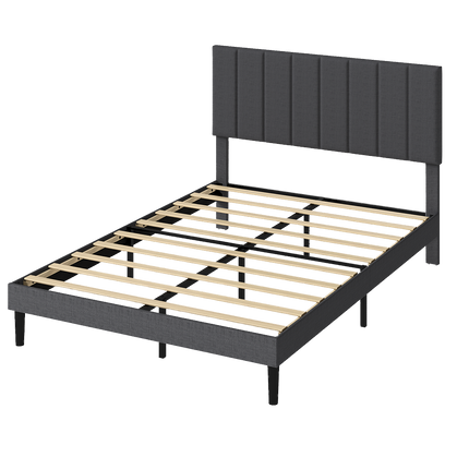 Levede Bed Frame Upholstered Platform Mattress Base Double-2029387289569923080