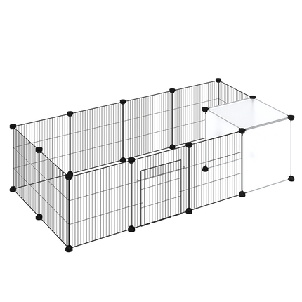 Pawz 14 Panels Hamster Playpen Puppy Small Pets Fence-2011971115852894216