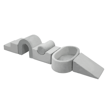 Bopeep Kids Foam Blocks Play Set Pit Climb Crawl Slide Soft Toddlers Toys Indoor-1973193474182352904