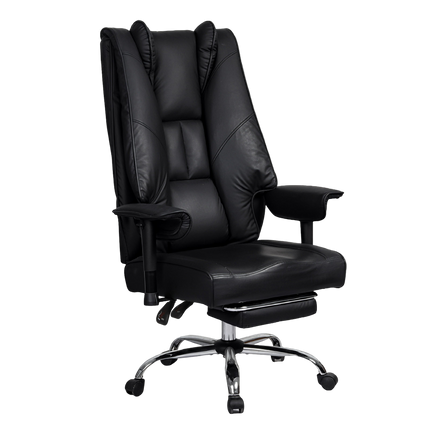 Levede Heavy Duty Office Chair Tall PU Leather High Back Computer Work Seat-2065254304528338952