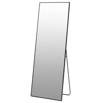 Yezi Rectangular Full Length Mirror 165x60cm Black Standing Floor Wall Leaning-2050059008307499016