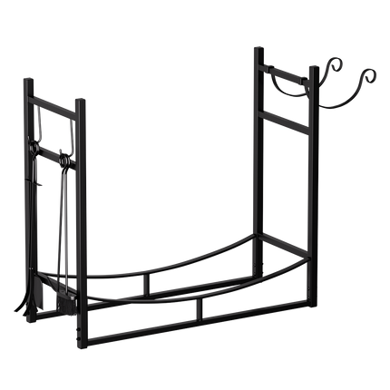 Moyasu Firewood Rack Fireplace Tool Log Holder-1973193532269269000