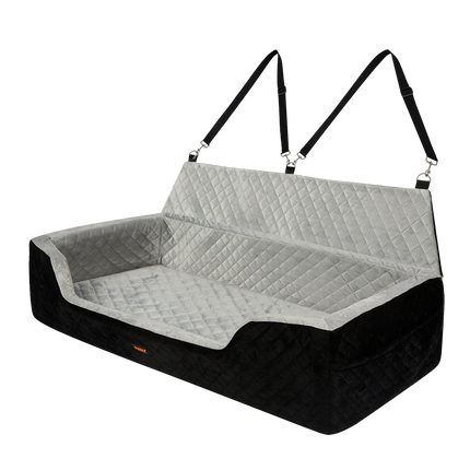 Pawz Dog Car Booster Seat Belt Pet Safe Protector Travel Bed-1954802464893046792