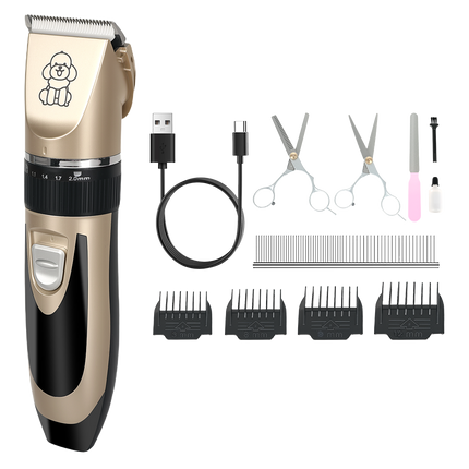 Pawz Pet Clipper Cat Dog Grooming Trimmer Shaver Kit-2026860071245451272