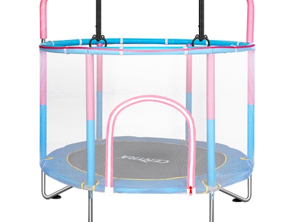 Centra 55" Kids Trampoline Rebounder Pink-1954802468797943816