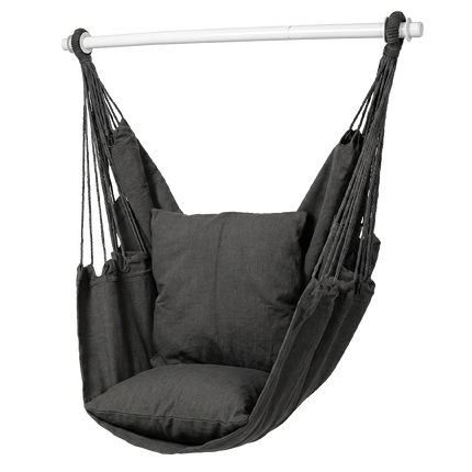 Mountview Garden Hammock Chair Hanging Swing Seat 2 Cushions Outdoor Camping-2061251872332845064