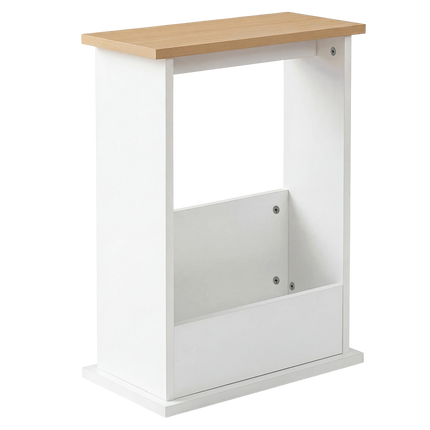 Levede Slim Side Table Magazine Rack Narrow Sofa End Table Storage Living Room-2061251865856839688