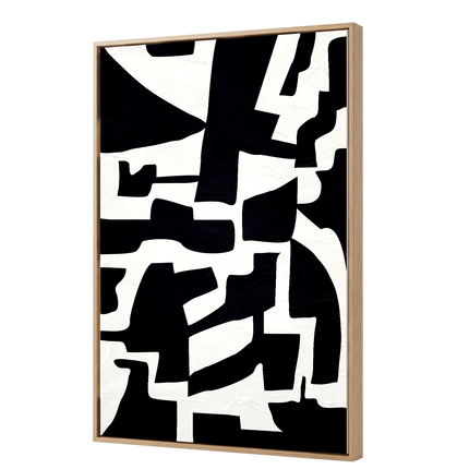 Yezi Modern Wall Art Canvas Abstract 80×120cm Framed Artwork Home Office Decor-2050059007950983176