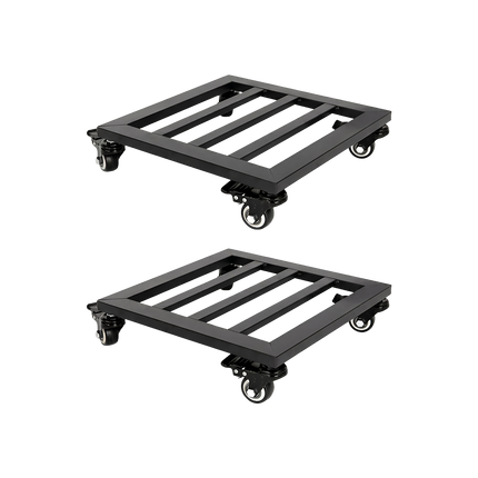 Toque Plant Pot Trolley Tray Stand Caddy with 360° Lockable Caster Wheels 2 Pcs-2061251871657562120