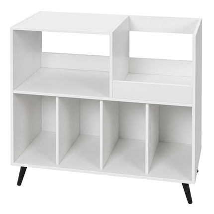 Levede Record Player Stand Vinyl Storage Cabinet Turntable Table 300+ Albums-2061251862174240777
