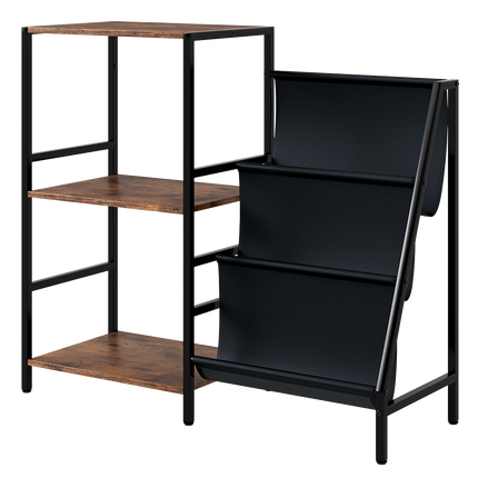 Levede 3-Tier Record Player Stand Vinyl Storage Up to 200 Albums Turntable Table-2050056774513463305