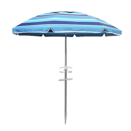Mountview 2.2M Outdoor Beach Umbrellas Sand Blue-1973193499629195272
