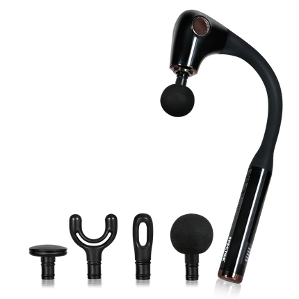 Spector Extended Handle Massage Gun Black-1954802464712691720