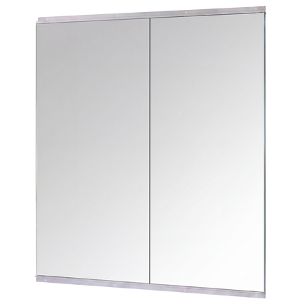 Yezi Workout Mirror Home Gym Mirror 2 Pcs Tempered Glass Full Length Wall Mount-2050059009213468680