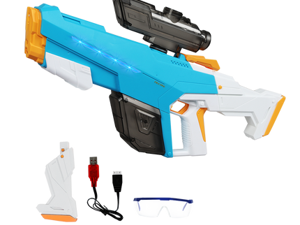 Kids Automatic Electric Water Gun with LED-1954802418688593928