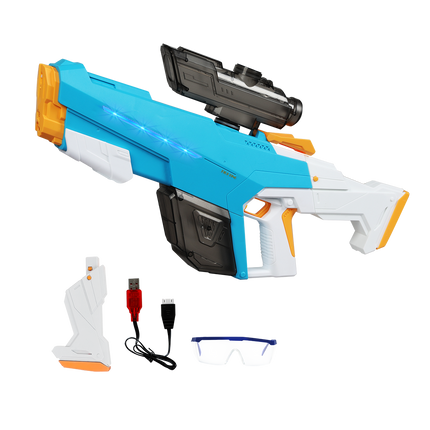 Kids Automatic Electric Water Gun with LED-1954802418688593928