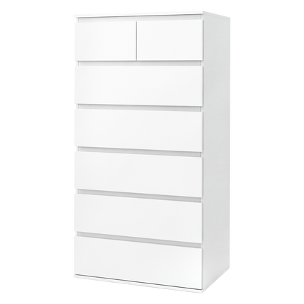Levede Tall Storage Cabinet 7 Drawer Dresser Bedroom Storage Cupboard Tallboy-2061251857237544969