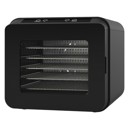 Spector 6 Trays Food Dehydrator Fruit Dehydrators Black-2050056904671105032
