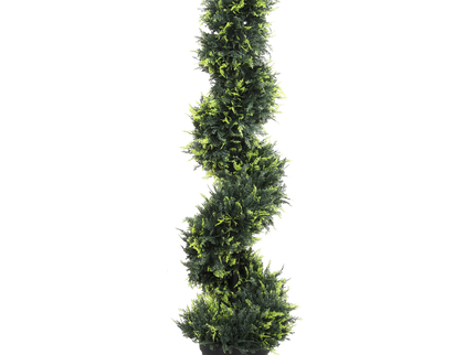 Lambu Artificial Spiral Cedar Tree-1910112266875965448