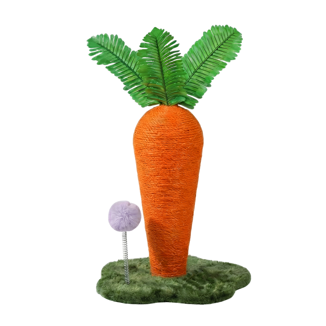 Pawz Cat Scratching Post Cute Carrot Scratching Post-2029387297723650056