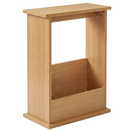 Levede Narrow Side Table Magazine Rack Slim End Bedside Storage Table Bedroom-2061251865689067528
