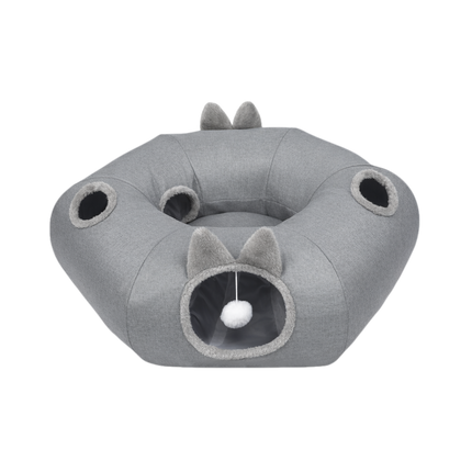 Pawz Large Cat Tunnel Bed Multi-Functional Toy Interactive Pet Playhouse Indoor-2029334096957804552