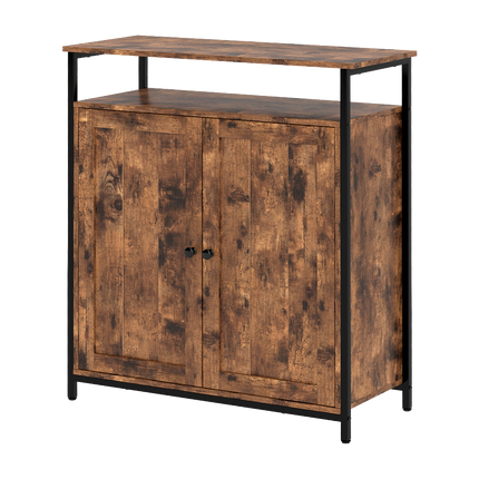 Levede Storage Cabinet Multipurpose Organiser Cupboard Adjustable Shelves-2065254300464058377