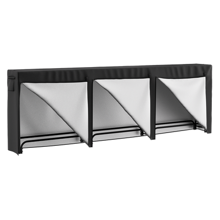 Moyasu Outdoor Firewood Rack Storage with Cover-1954802471624904712