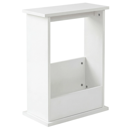 Levede Narrow End Table Modern Office Side Table Magazine Rack Bedside Storage-2061251866033000456