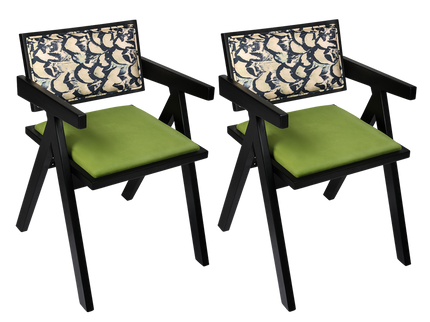 Levede 2X Dining Chair Retro Backrest Chair-1910112273955950594