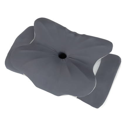Dreamz Ergonomic Cervical Neck Pillow for Side Back Stomach Sleepers Washable-2061251866569871368