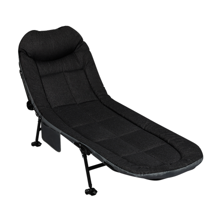 Levede Folding Camping Bed Camp Cots Black-1954802423742730248