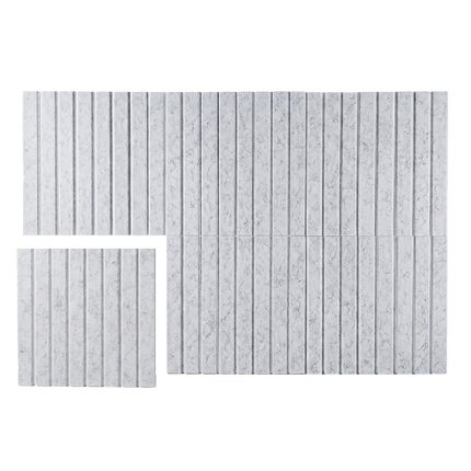 Levede Cork Boards Alternative Photo Display Board 6 Pcs 30cmx30cm Coustic Grey-2050059006482976776