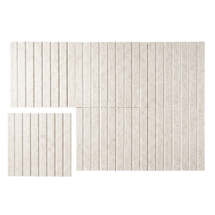 Levede Cork Boards Alternative 12Pcs 30cmx30cm Felt Bulletin Board Tiles Coustic-2050059005925134344